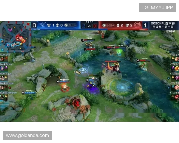 RW侠下路双人组围剿对位核心 全面压制推动TES.A第四局胜利